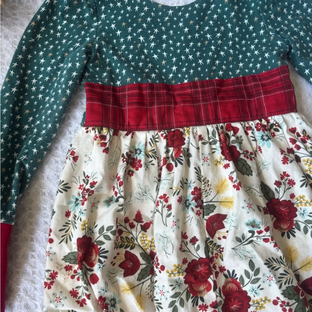 Best Dress Ever handmade girls romper size 3T🌲 - Picture 3 of 4